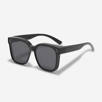 ASCENDARY Fit-Over Sunglasses — Polarized UV400, Slides Over Prescription Glasses