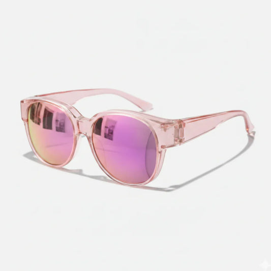 ASCENDARY Fit-Over Sunglasses — Polarized UV400, Slides Over Prescription Glasses