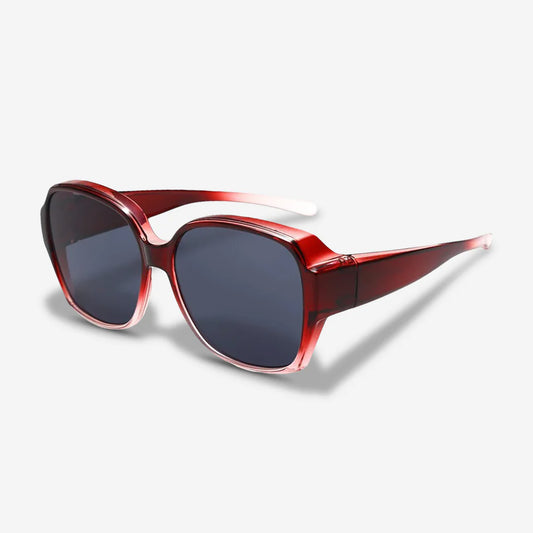 ASCENDARY Fit-Over Sunglasses — Polarized UV400, Slides Over Prescription Glasses