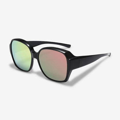 ASCENDARY Fit-Over Sunglasses — Polarized UV400, Slides Over Prescription Glasses