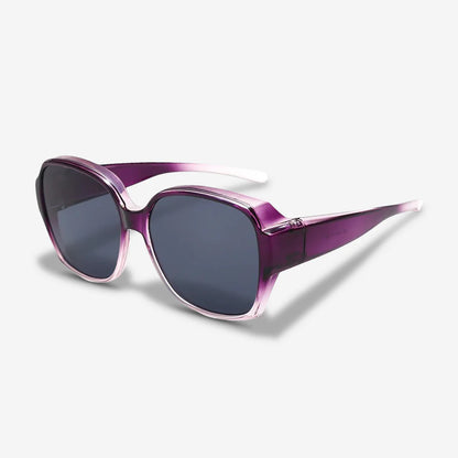 ASCENDARY Fit-Over Sunglasses — Polarized UV400, Slides Over Prescription Glasses