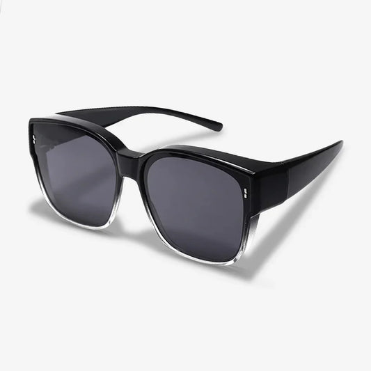 ASCENDARY Fit-Over Sunglasses — Polarized UV400, Slides Over Prescription Glasses
